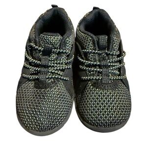 OshKosh B'gosh Black and Gold Kids Sneakers